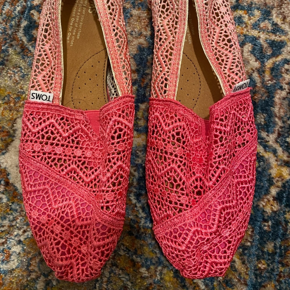 Toms Pink Ombré 9.5